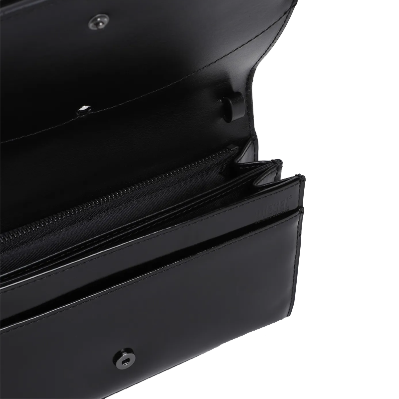 1DR Strap Wallet Black York Essential