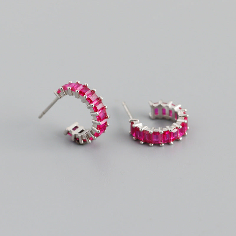 Personalized Multicolor Fashion Stud Earrings York Essential