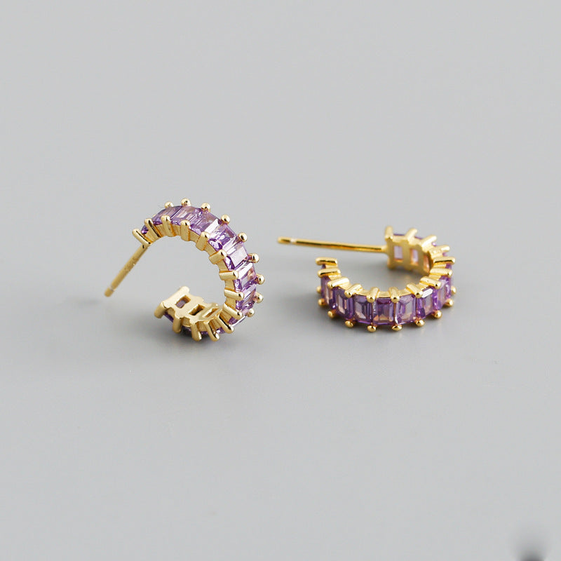 Personalized Multicolor Fashion Stud Earrings York Essential