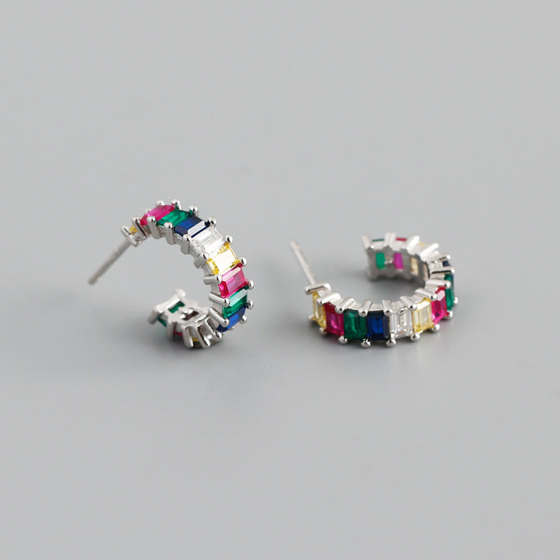 Personalized Multicolor Fashion Stud Earrings York Essential