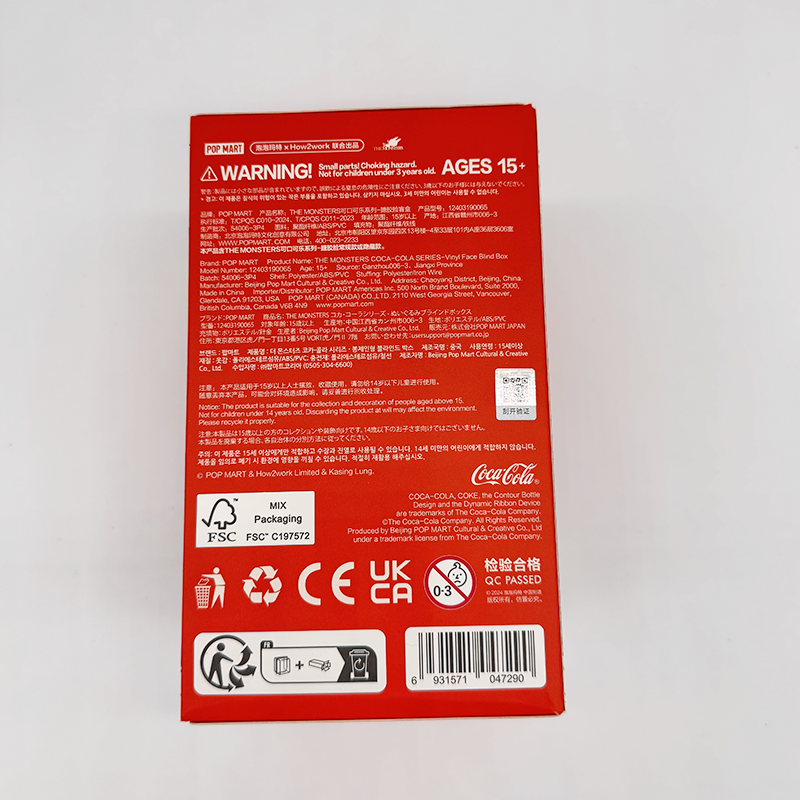 Labubu The Monsters Coca Cola (1 box sigillato) York Essential