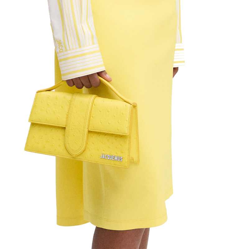Grand Bambino Yellow Ostrich York Essential