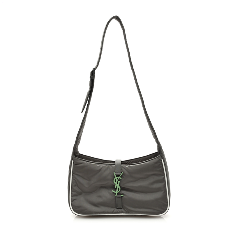 Le 5 à 7 Crossbody Bag Light Grey / Green York Essential