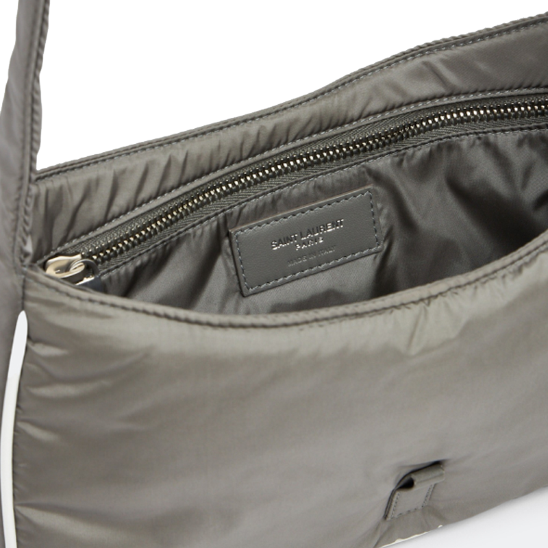 Le 5 à 7 Crossbody Bag Light Grey / Green York Essential