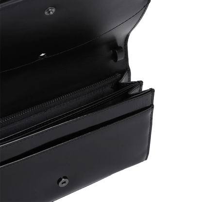 1DR Strap Wallet Black York Essential