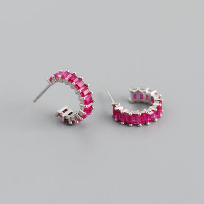 Personalized Multicolor Fashion Stud Earrings York Essential