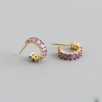 Personalized Multicolor Fashion Stud Earrings York Essential