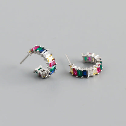 Personalized Multicolor Fashion Stud Earrings York Essential