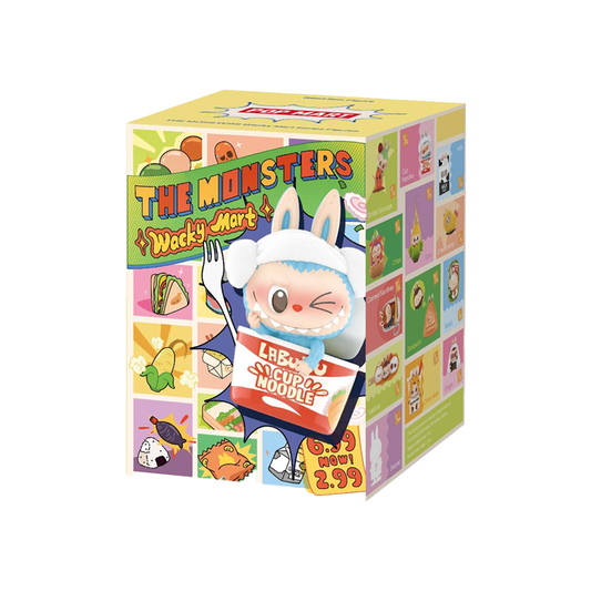 Labubu The Monster Wacky Mart Figures (1 box sigillato) York Essential