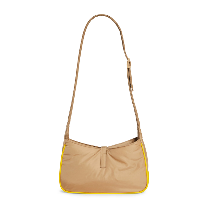 Le 5 à 7 Crossbody Bag Light Cork / Yellow York Essential