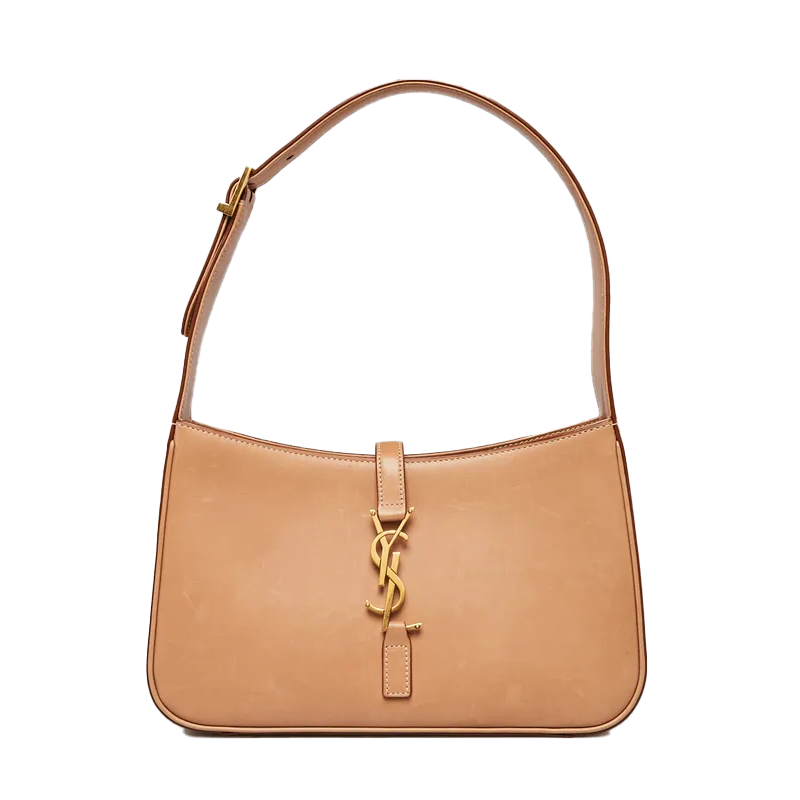 Le 5 à 7 Mini Leather Vintage Brown York Essential