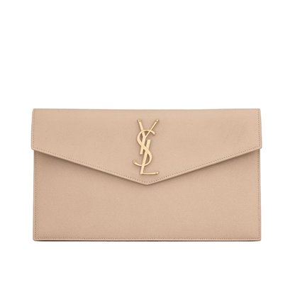 Pochette Uptown Grain de Poudre Embossed Leather York Essential
