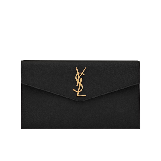 Pochette Uptown Grain de Poudre Embossed Leather York Essential