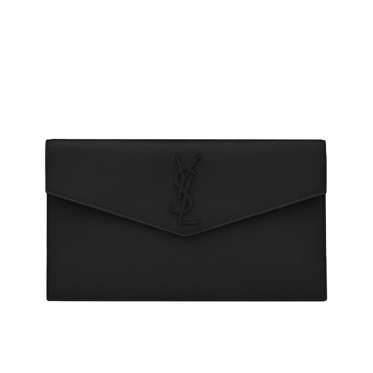 Pochette Uptown Grain de Poudre Embossed Leather York Essential