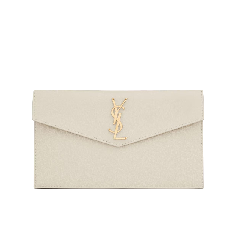 Pochette Uptown Grain de Poudre Embossed Leather York Essential