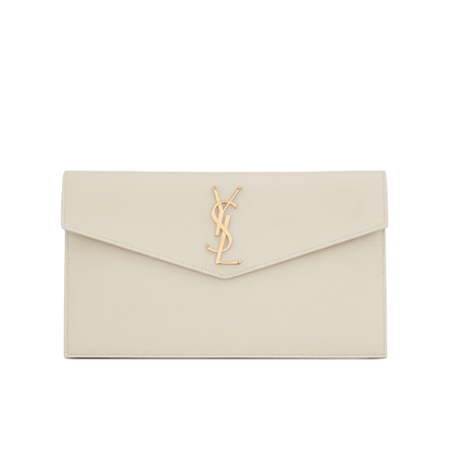 Pochette Uptown Grain de Poudre Embossed Leather York Essential