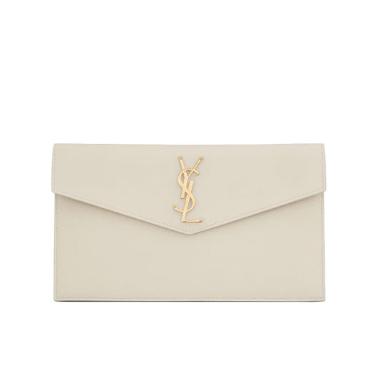 Pochette Uptown Grain de Poudre Embossed Leather York Essential