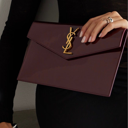 Pochette Uptown Patent Leather York Essential
